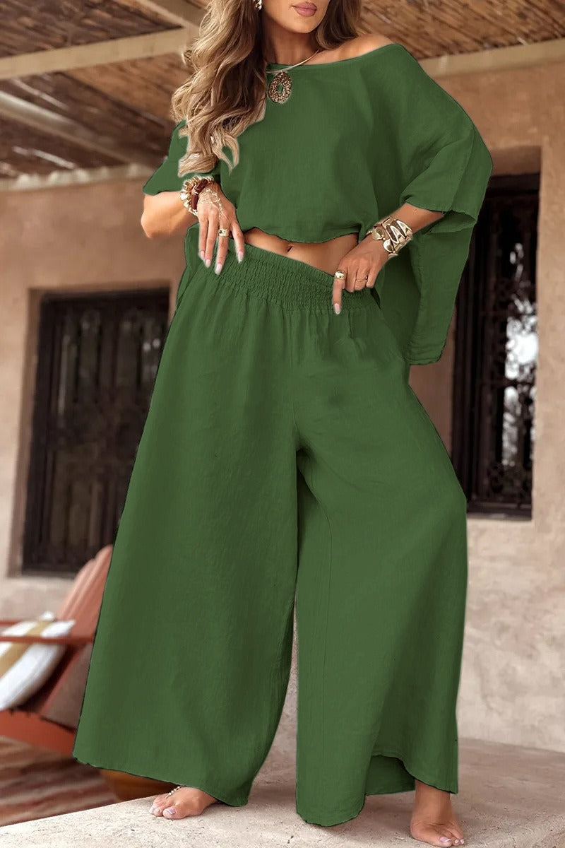 🔥Women's Ultra-Loose Oversize Two-Piece Set, Oversized Casual Chic Vacation