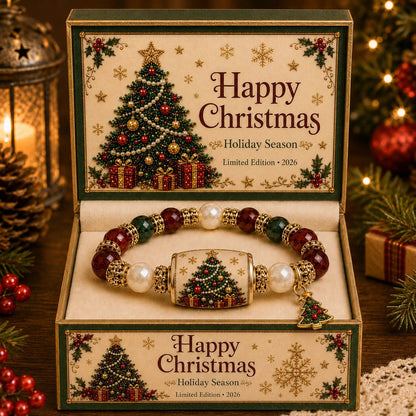 🎄Christmas Magic Collection Pearl Bracelet — Carry the Magic of Christmas Wherever You Go