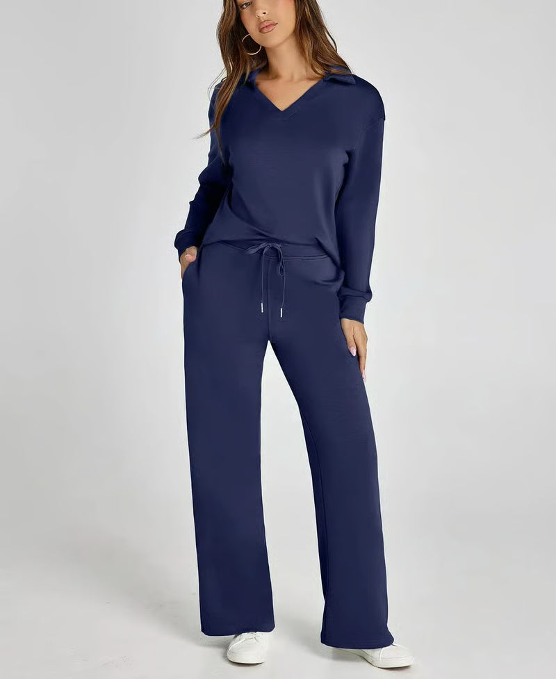 Autumn Trends💥Women's 2 Piece Sets Outfits Casual Long Sleeve Sweatsuits Sets | Almost Gone⚡