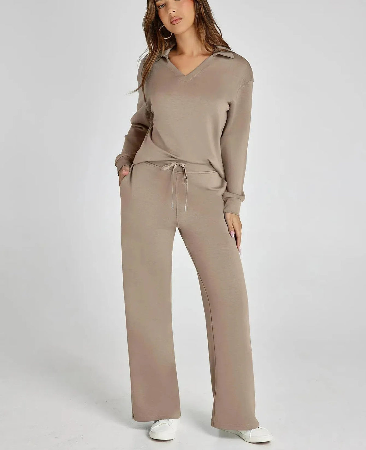 Autumn Trends💥Women's 2 Piece Sets Outfits Casual Long Sleeve Sweatsuits Sets | Almost Gone⚡