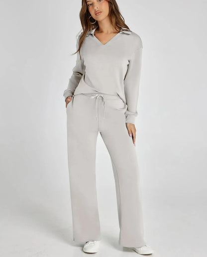 Autumn Trends💥Women's 2 Piece Sets Outfits Casual Long Sleeve Sweatsuits Sets | Almost Gone⚡