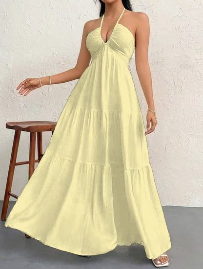 🏆SUMMER SALE 52%OFF💥Women's Casual Basic Loose Fit Sleeveless Dress