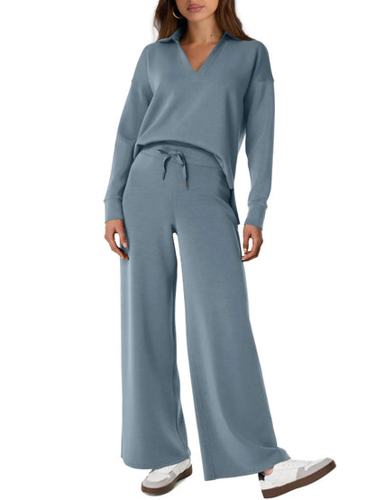Autumn Trends💥Women's 2 Piece Sets Outfits Casual Long Sleeve Sweatsuits Sets | Almost Gone⚡