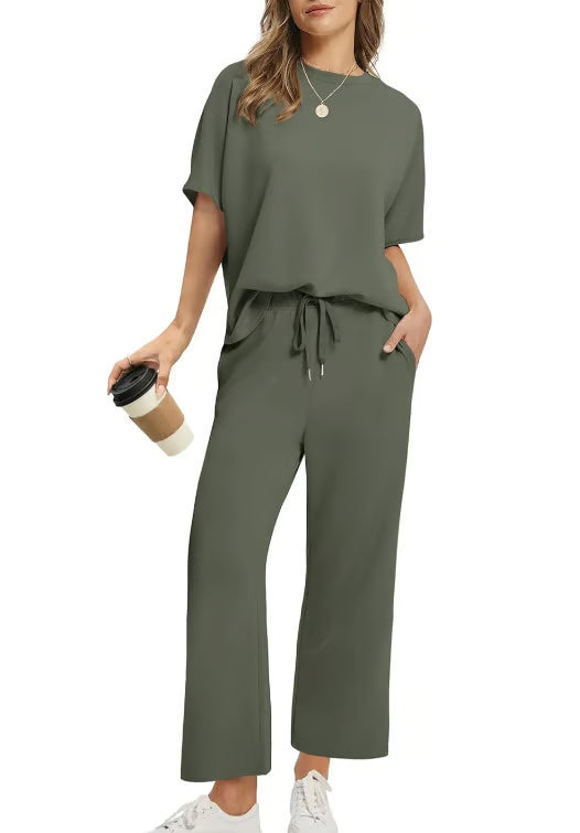 🏆SUMMER SALE 💥Women's summer leisure beach suit two piece set【Plus Size】