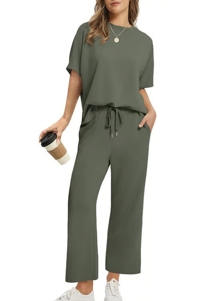 🏆SUMMER SALE 💥Women's summer leisure beach suit two piece set【Plus Size】