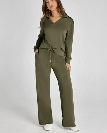 Autumn Trends💥Women's 2 Piece Sets Outfits Casual Long Sleeve Sweatsuits Sets | Almost Gone⚡