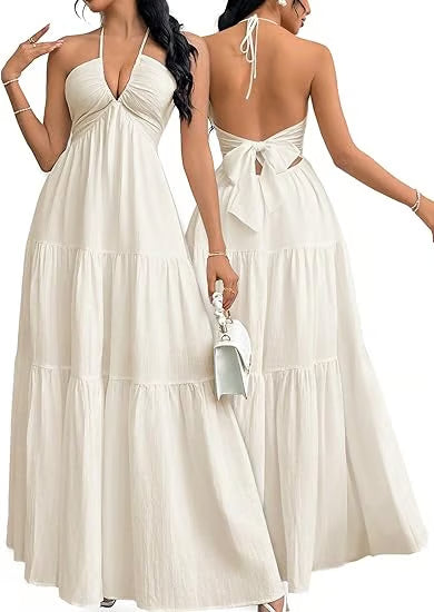 🏆SUMMER SALE 52%OFF💥Women's Casual Basic Loose Fit Sleeveless Dress