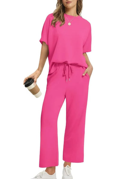 🏆SUMMER SALE 💥Women's summer leisure beach suit two piece set【Plus Size】