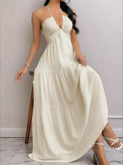 🏆SUMMER SALE 52%OFF💥Women's Casual Basic Loose Fit Sleeveless Dress