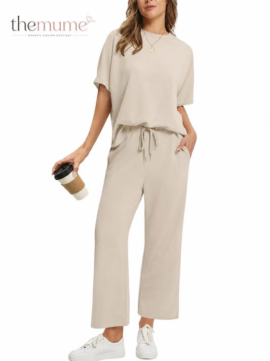 🏆SUMMER SALE 💥Women's summer leisure beach suit two piece set【Plus Size】